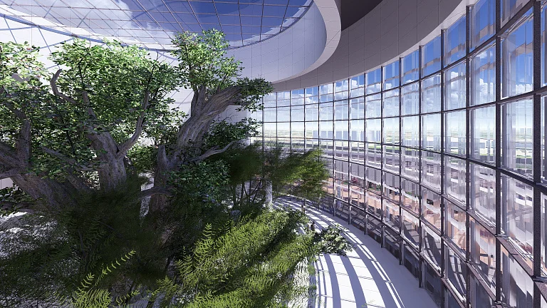 Astrakhan Ice Center and Retail